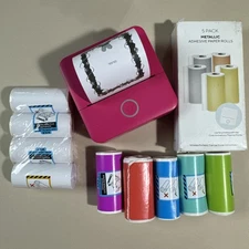 Core Wireless Mini Portable Thermal Bluetooth Label Sticker Recipe Printer Paper