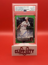 Griff O'Ferrall 2025 Bowman Chrome Mojo Mega Box Green Auto /99 #BMA-GO