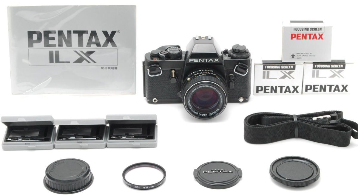 MINT] Late Pentax LX Film Camera SMC M 50mm f1.4 Lens S/N 533894