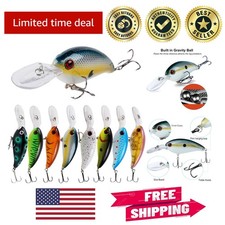 Bass & Trout Fishing Crankbaits - Lifelike Wobbles for Ultimate Catching Power