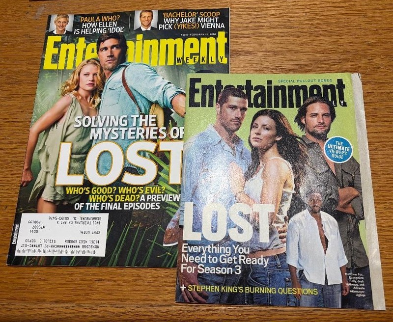LOST: Entertainment Weekly Special Edition (magazine with pull-out section)