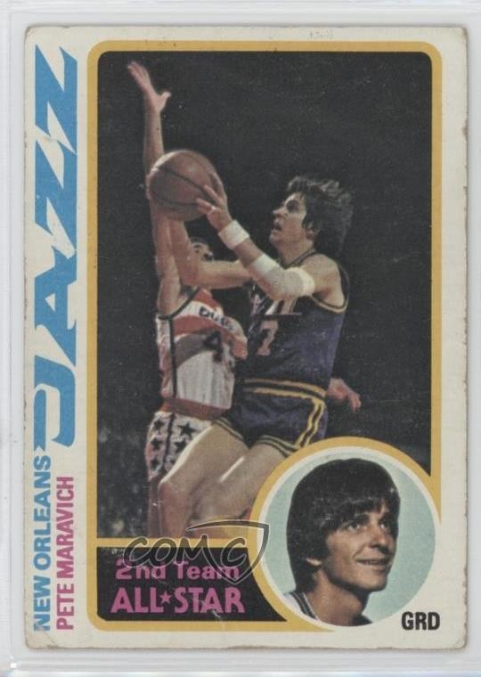 1978-79 Topps Pete Maravich #80 HOF px8