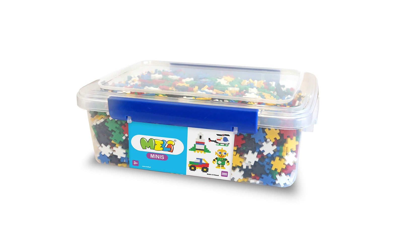 Meli Minis EDU 2800 creatief speelgoed kleurrijk stuk 2800 Stck multicolor 20090₽