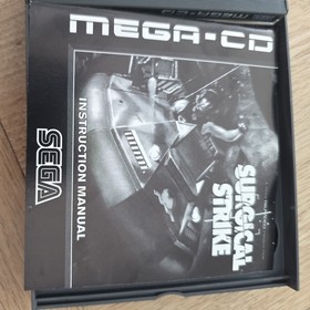 Saga Mega CD Surgical Strike Complete PAL UK