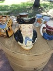 Antique Vintage Group Lot Of Miniature Toby Mugs Marked Japan and unmarked — photo 7