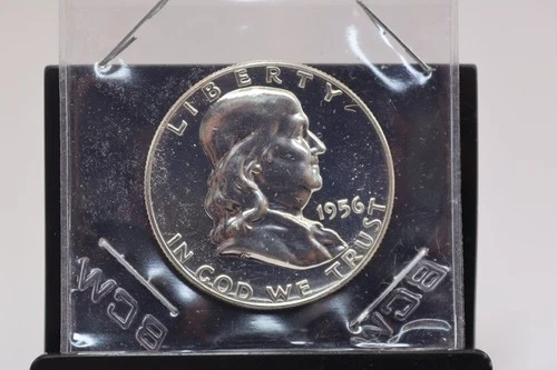 1956-P Proof Half Dollar, 50C, Proof Luster