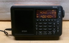 Eton Elite Executive Radio Portable AM/FM /LW /SW/ Aux Clock Radio w SSB