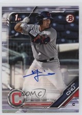 2019 Bowman Prospect Li-Jen Chu #PA-LJC Auto e6p