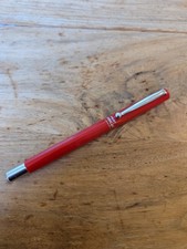 Vintage Unique Rare Pilot Execu Gel Rollerball Red Pen Please read Execugel