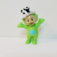 Green Teletubbies Wearing Top Hat PVC Figures 1998 Ragdoll Hasbro