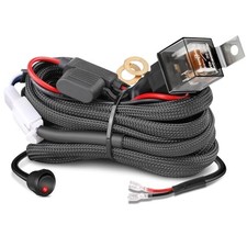 Wiring Harness Kit 12AWG 1 Lead, Nirider 12V Heavy Duty Rocker Switch 1-lead-12