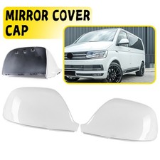 2x Weiß Spiegelkappen Spiegel Abdeckung Für VW Amarok Transporter T5 T5.1 T6
