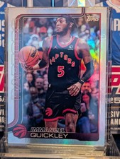 2025-26 Topps Flagship #32 Immanuel Quickley Rainbow Foil