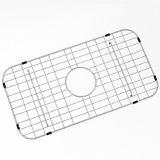 Kitchen Sink Grid and Stainless Steel Sink Bottom Grid 24-1/8" x 12-5/8", Cen...