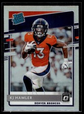 KJ Hamler 2020 Donruss Optic Holo Silver Prizm Rated Rookie Card #170. rookie card picture