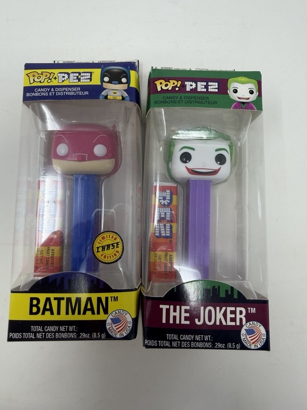 Funko POP! Pez Heroes DC Comics Batman Pink Chase Vinyl Figure, Joker!