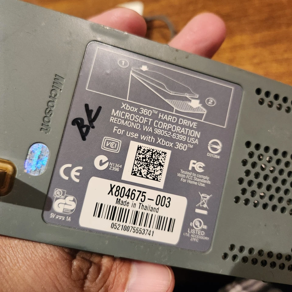 Microsoft XBOX 360 Wireless Network Adapter WiFi Internet & External Hard drive - Image 4 of 4