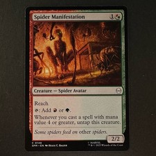Spider Manifestation Common Marvel's Spider-Man 148 NM MTG TCG