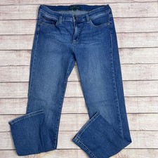 Women's Lauren Ralph Lauren Classic Straight Leg Jeans Medium Wash Size 10