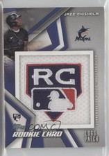 2021 Topps 2021 Rookie Card Manufactured Patch Jazz Chisholm #RP-JCH Patch 5av