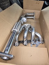 93-96 Honda Prelude H22 2.2l Vtec Header And Down Pipe