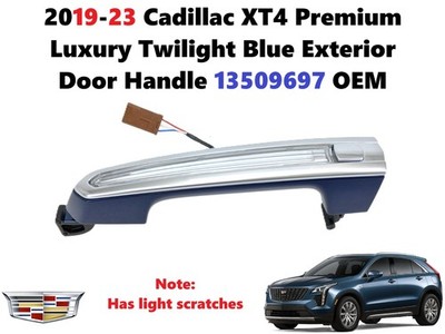 2019-23 Cadillac XT4 Premium Luxury Twilight Blue Exterior Door Handle 13509697