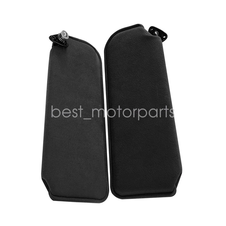 For 93-02 Pontiac Firebird sun visor set BLACK w/o mirrors 94 95 96 97 98 99 01 Foto 3 de 4
