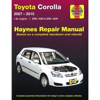 Toyota Corolla (2007-2015) Werkstatthandbuch Haynes