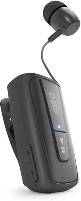 Bluetooth Headset SBS Clip einziehbares Kabel Multipoint Technologie Sound