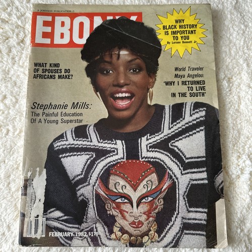 Ebony Magazine Feb 1982 Stephanie Mills Last Issue In Large Print Ebony magazine feb 1982 stephanie mills last issue in large print