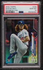 2020 Topps Rainbow Foil Dustin May #235 Rookie RC 7k1