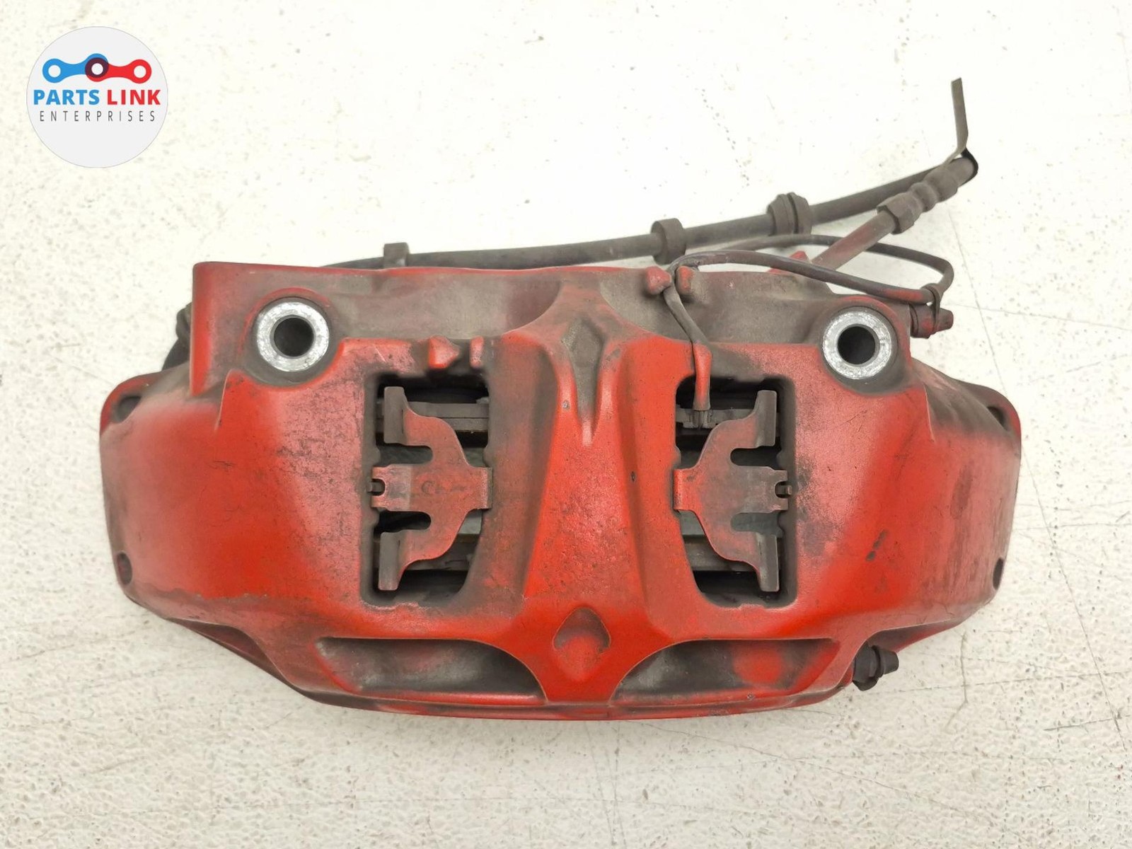 2016-20 BENTLEY BENTAYGA FRONT RIGHT BRAKE CALIPER RED 6 POT OEM 6.0L 636 ASSY