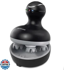 cotsoco Electric Scalp Head Massager, Scalp Hair Massage Waterproof Head Mass