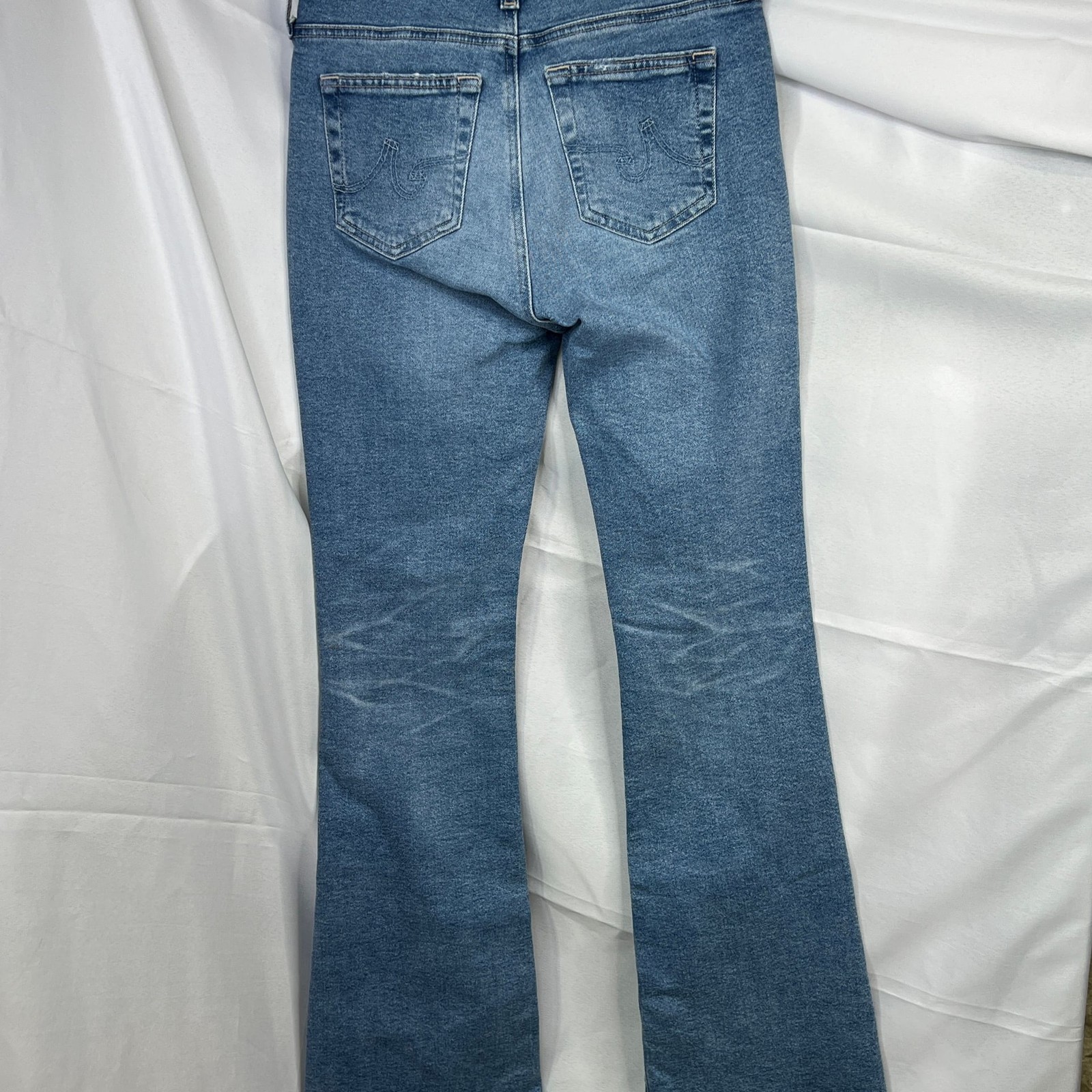 AG Adriano Goldschmied Farrah Boot Crop High Rise Jeans 25x30 thumbnail 2