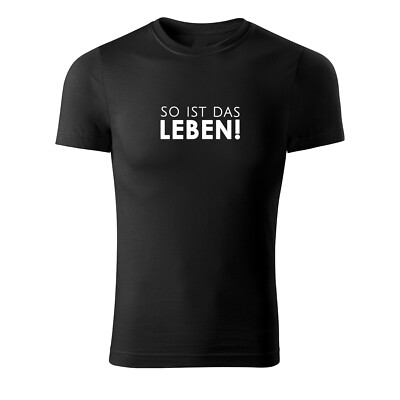 Modisches Premium Herren T Shirt mit Aufrduck Männer So ist das ... -NEU S-XXXL
