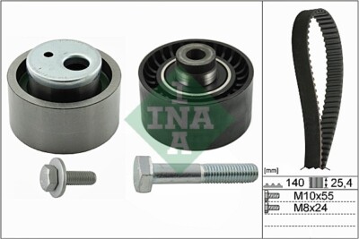 INA 530 0440 10 Timing Belt Set for Citroen, Fiat, Peugeot, Toyota