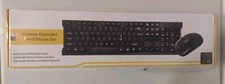 Wireless Keyboard And Mouse Set Black