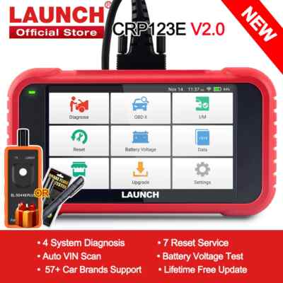 Scanner Car Diagnostic Tools ABS Engine AT 4 System Scanner 7 Reset Free Update