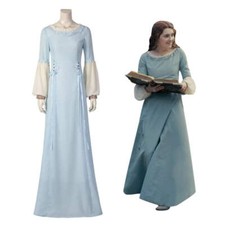House of the Dragon Teen Alicent Hightower Cosplay Costume  Fantasy Outfit