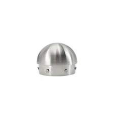 Stainless Steel Foot Rail Tubing Domed End Caps for 2" OD Handrail Tubings