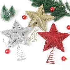Five-pointed Star Christmas Tree Topper Christmas Tree Star Xmas Tree 