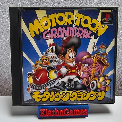 Motor Toon Grand Prix  Fun Racer  PS1 Playstation 1 PSone Komplett+Spine B3861