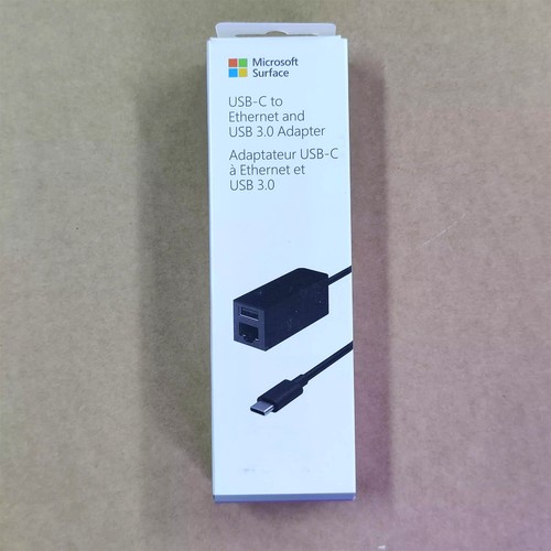 New For Microsoft Surface Type-C USB-C to Ethernet RJ45 and USB 3.0 Adapter 1860 - Picture 2 of 2