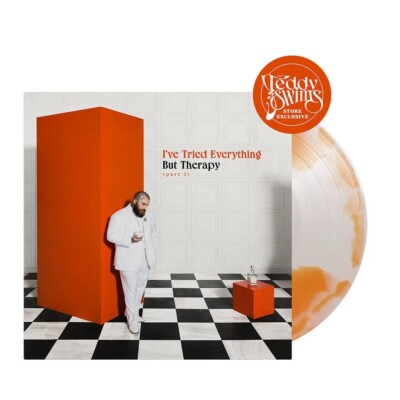 Teddy Swims - I've Tried Everything But Therapy (Part 2) Orange Sunrise Vinyl LP