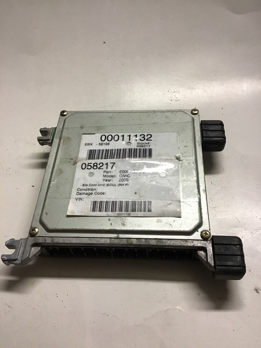 HONDA ECM 37820-P2M-306 ENGINE COMPUTER ECU Y7. A18 | eBay
