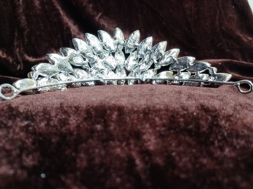 21 Pc W/4 Styles Wholesale Lots Bridal Crystal Flower Girls Princess Headdress - Picture 4 of 9