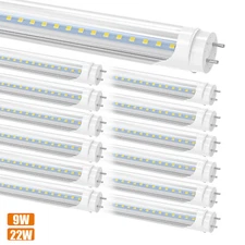 G13 2FT 9W 22W 4FT LED Shop Light Bulbs 2 Pin F17T8 F32T8 F20T12 LED Tube Lights
