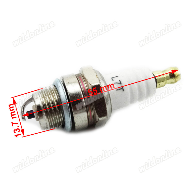 Zündspule & Zündkerzen-Set Für 49cc/47cc ATV & Dirt Bikes – Aluminiumlegierung, Schwarz, Mit Schrauben