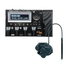 Roland GR-55GK-BK Guitar Black Synthesizer with GK 3 Pickup Set From JP