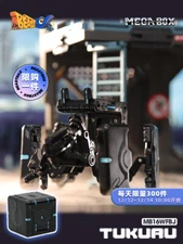 COOL! 52Toys Megabox alloy BLACK MB-16WFBJ TUKURU Maintenance robot Toy in stock